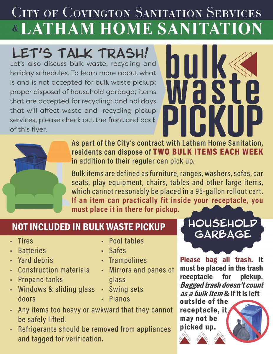 Trash & Bulk Items